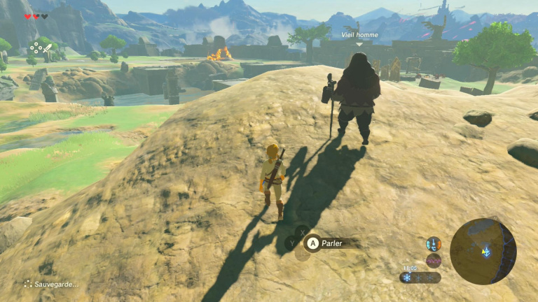 Zelda Breath of the Wild: the old man has a twin, and you can meet him!  here's how