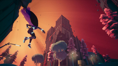 PlayStation Store: Discover Solar Ash, a frenzied action platformer!