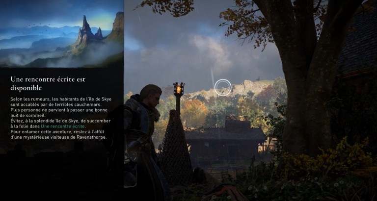 Assassin's Creed Valhalla, DLC "Crisscross Stories" : how to access the quest "A written meeting" ?