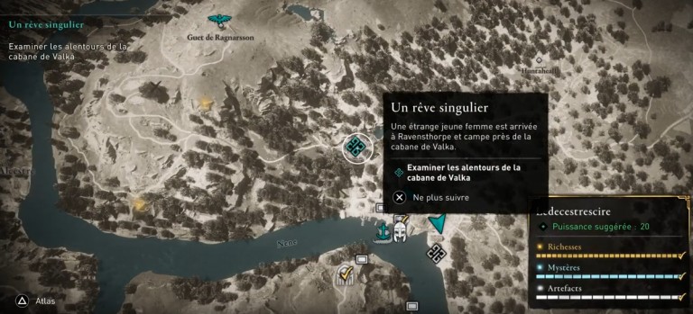 Assassin's Creed Valhalla, DLC "Crisscross Stories" : how to access the quest "A written meeting" ?