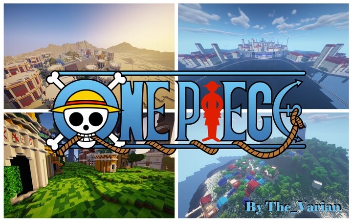 One Piece: A titanic project on Minecraft carried out by a Frenchman