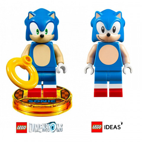 Sonic: The blue hedgehog is coming to Lego at full speed!