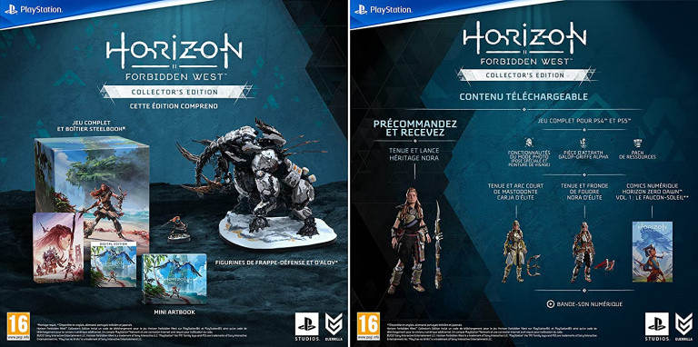Horizon Forbiden West on PS4 and PS5 is available for pre-order within weeks of release