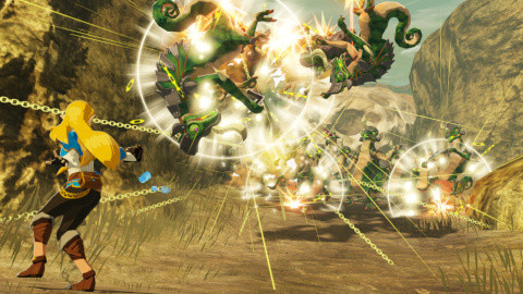 Hyrule Warriors: In a galley, the developers called Nintendo for help