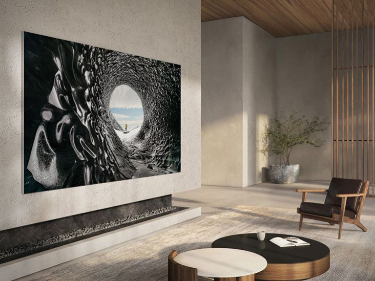 Samsung presents its new high-end TVs at CES 2023