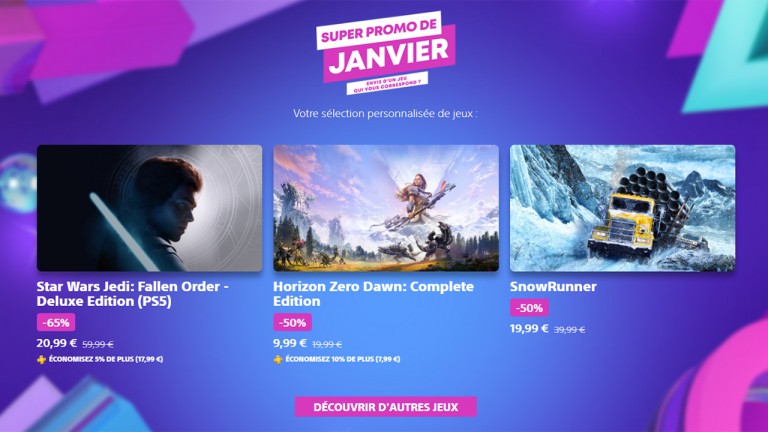 PlayStation Store January Super Promo: What's Your Next Favorite Experience?