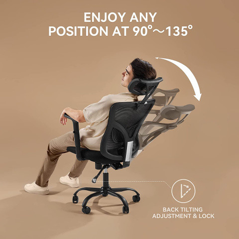 To play better and work better, give your back the comfort it deserves with a good ergonomic office chair
