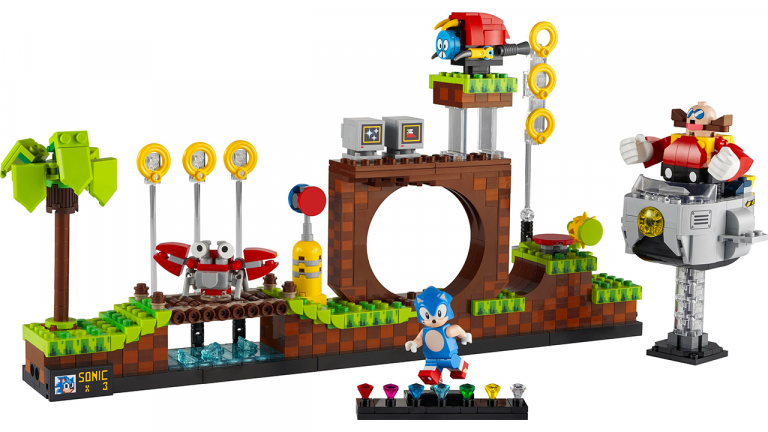 Image of the LEGO Sonic Green Hill Zone building set