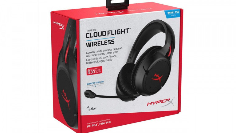 The Hyper X Cloud Flight wireless gaming headset loses half its price!