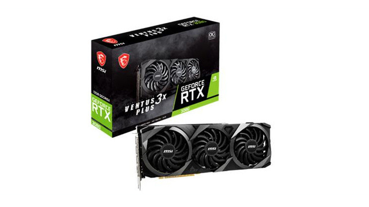 MSI presents its RTX 3080 12G, available at unaffordable prices