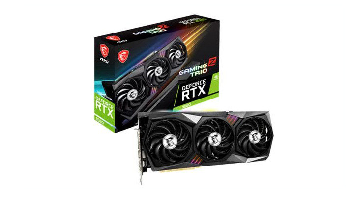 MSI presents its RTX 3080 12G, available at unaffordable prices