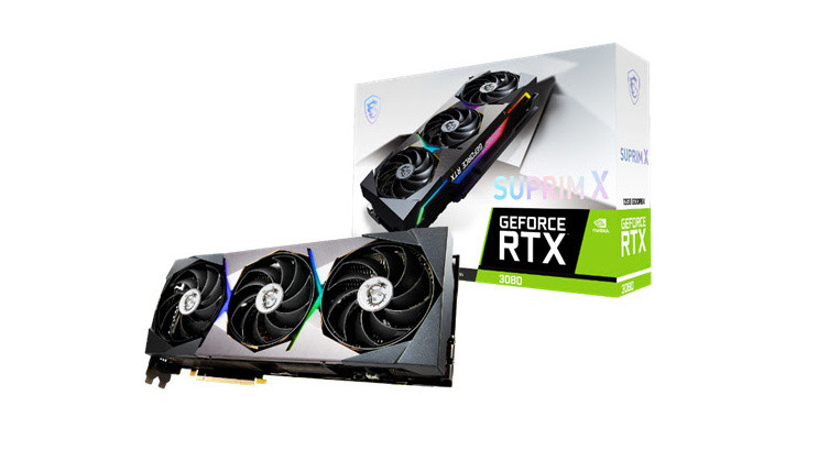 MSI presents its RTX 3080 12G, available at unaffordable prices