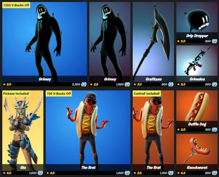 Fortnite, shop of the day: January 17, 2023