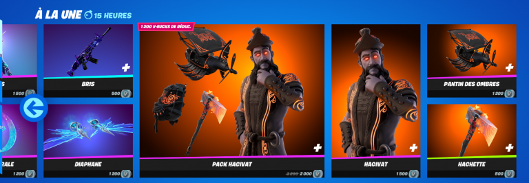 Fortnite, shop of the day: January 19, 2024