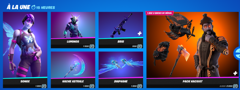 Fortnite, shop of the day: January 19, 2024