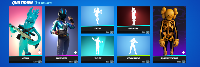 Fortnite, shop of the day: January 19, 2023